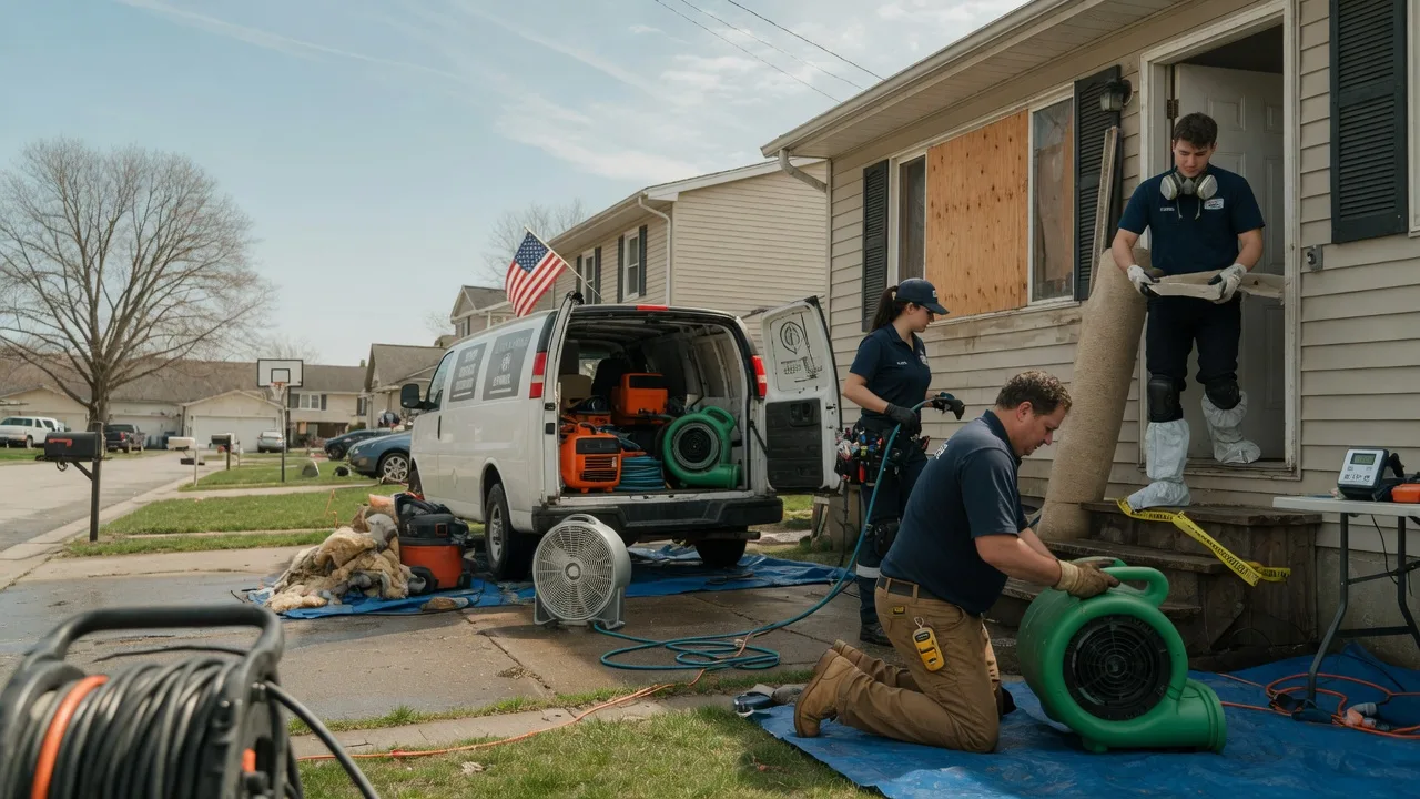 Water Damage Restoration in Moundridge, KS near me